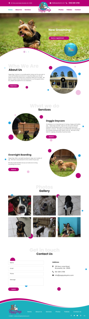 Web Design by pb for this project | Design: #25270589