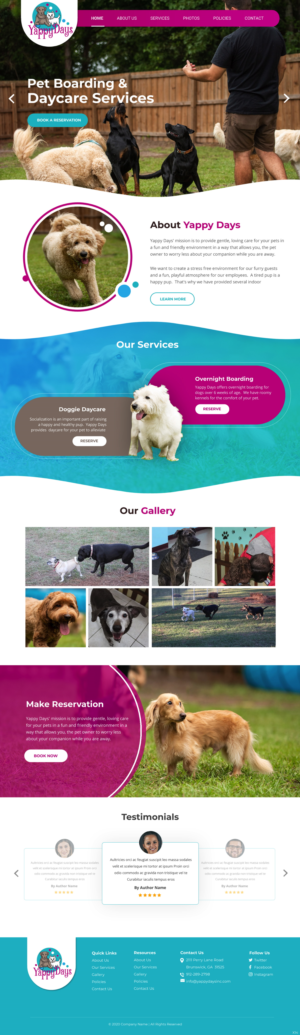 Web Design by pb for this project | Design: #25270592