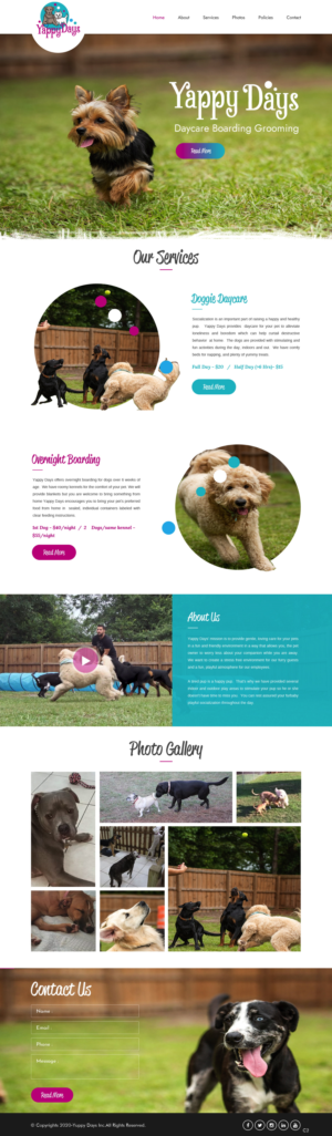 Web Design by pb for this project | Design: #25270909