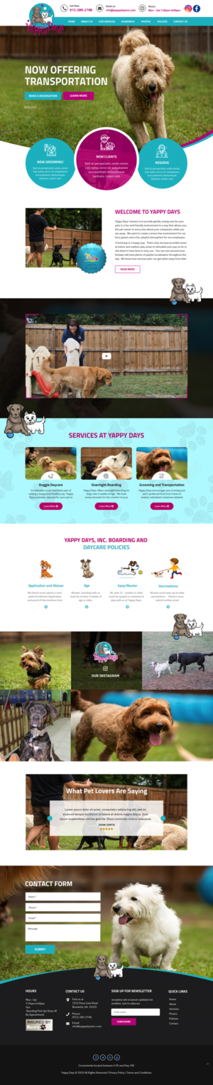Web Design by pb for this project | Design: #25335400