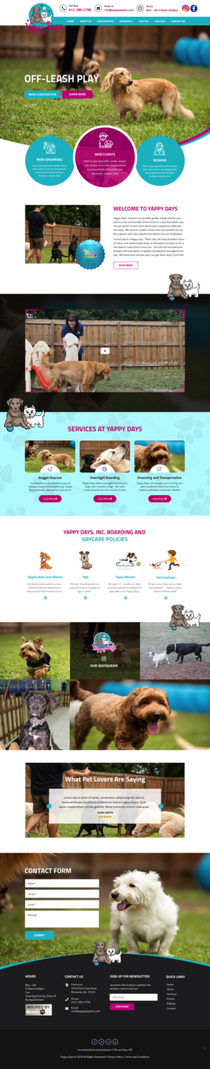 Web Design by pb for this project | Design: #25335401