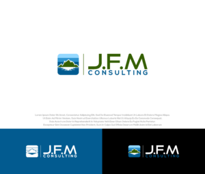 J.F.M. Consulting  | Logo Design by Aditya.DwiRama