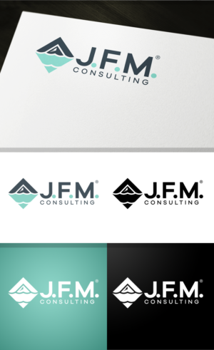 J.F.M. Consulting  | Logo Design by creativerhythm