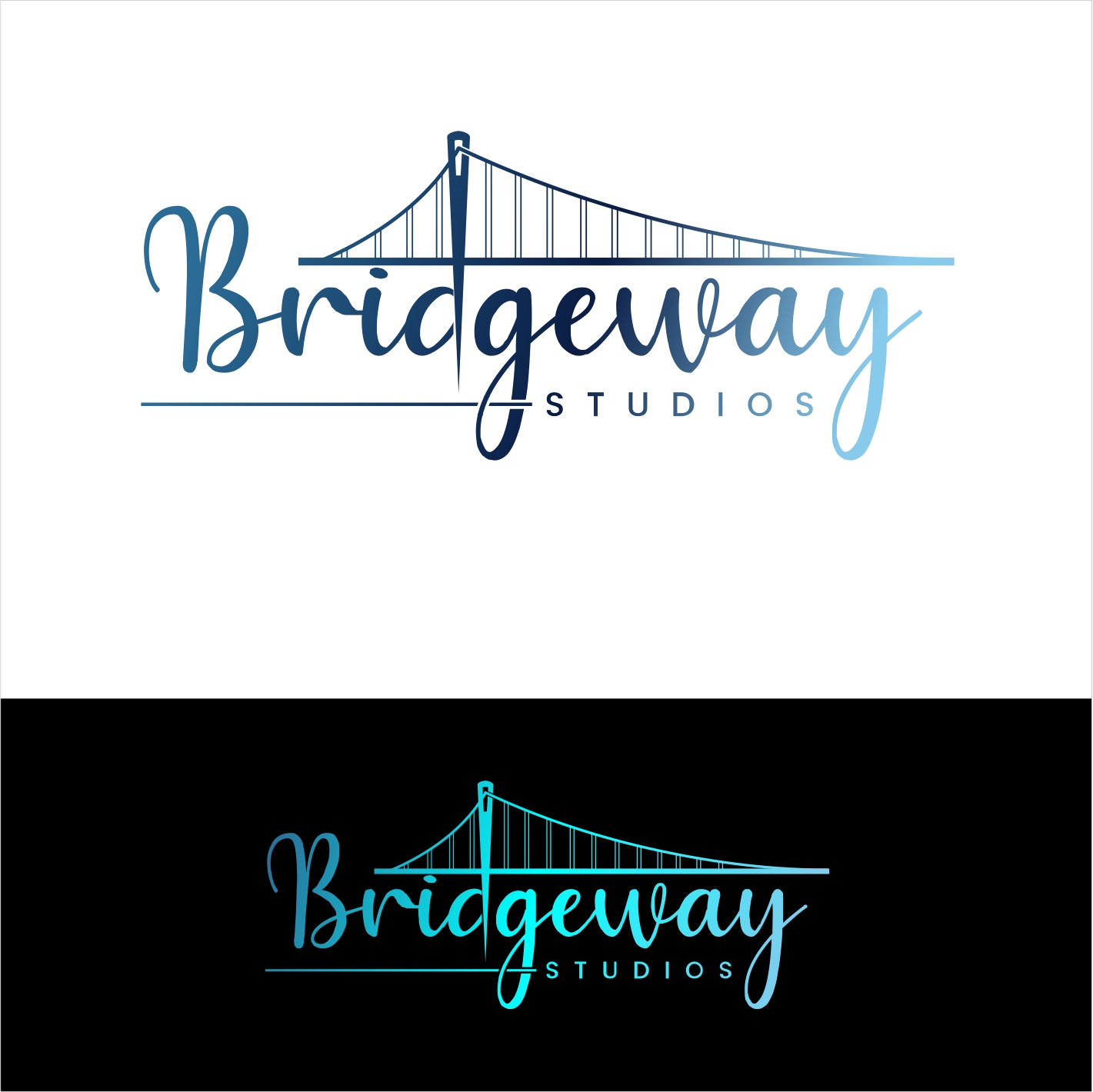 Diseño de Logo por creative.bugs para BridgeWay Studios | Diseño #25285774