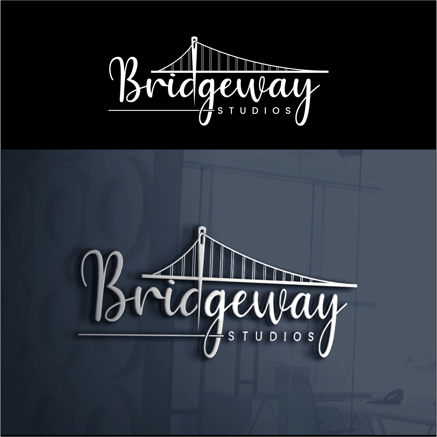 Diseño de Logo por creative.bugs para BridgeWay Studios | Diseño #25285778