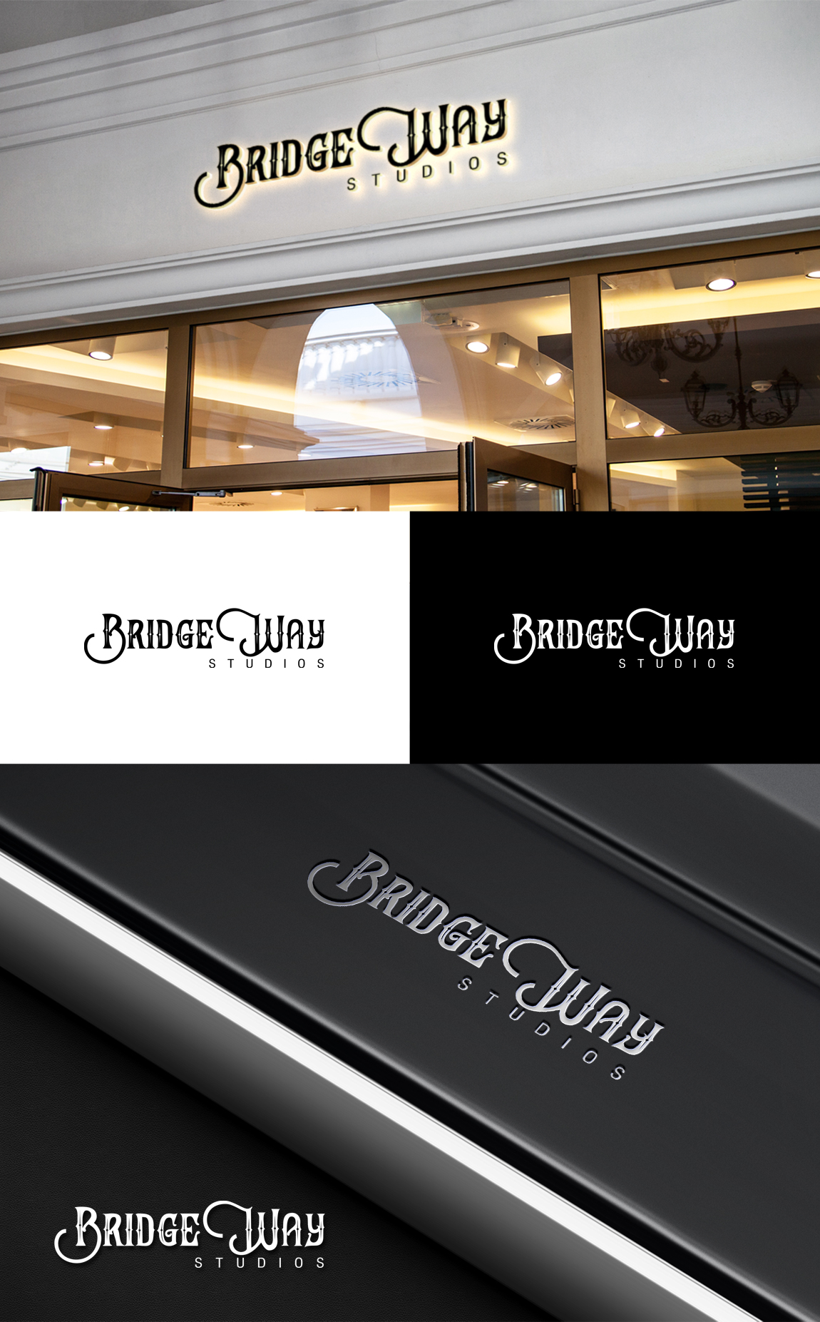 Logo Design by SL Designer for BridgeWay Studios | Design #25265479