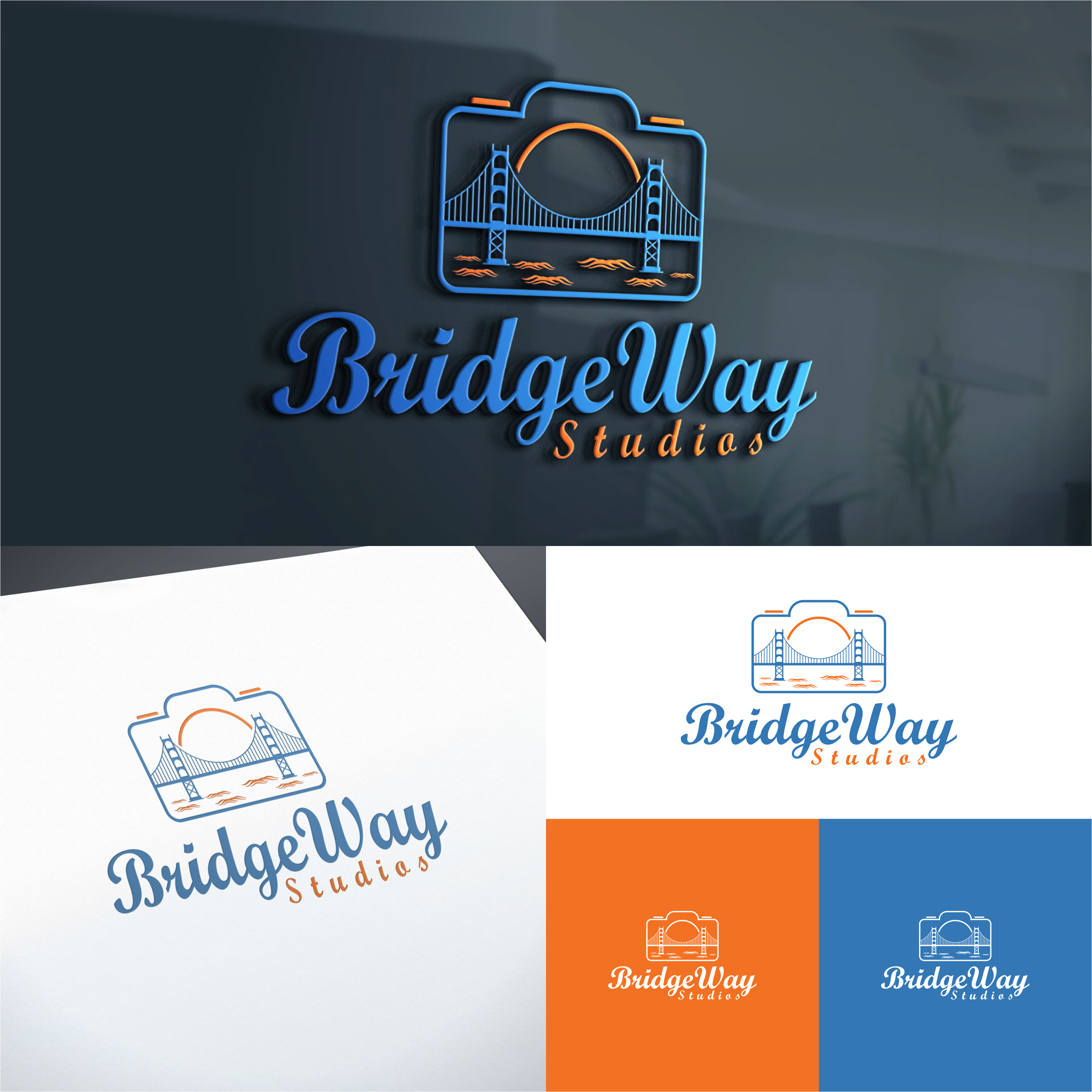 Logo Design by tejo for BridgeWay Studios | Design #25265796
