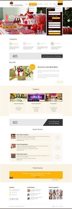 Web-Design von Da Miracle für dieses Projekt | Design: #3195939