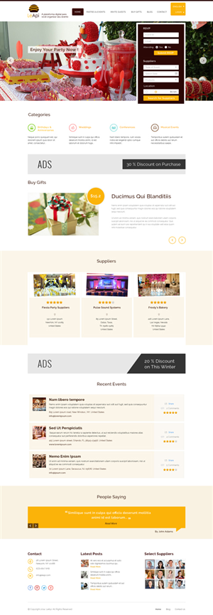 Web Design by Da Miracle for this project | Design #3205945