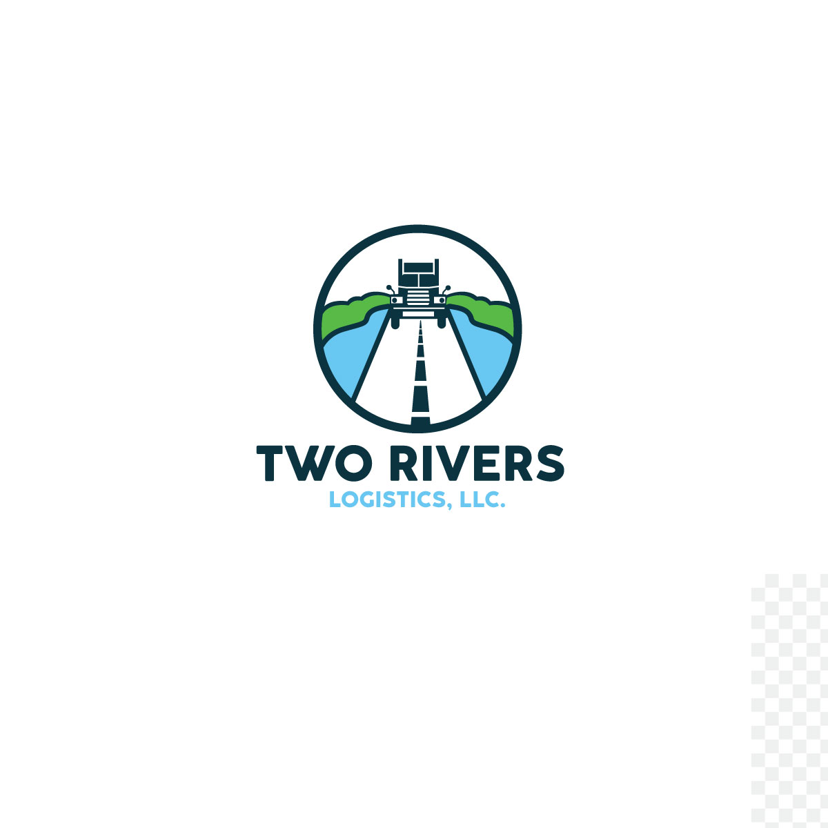 Logo-Design von Graphic Bricks für Two Rivers Logistics, LLC | Design #25265017