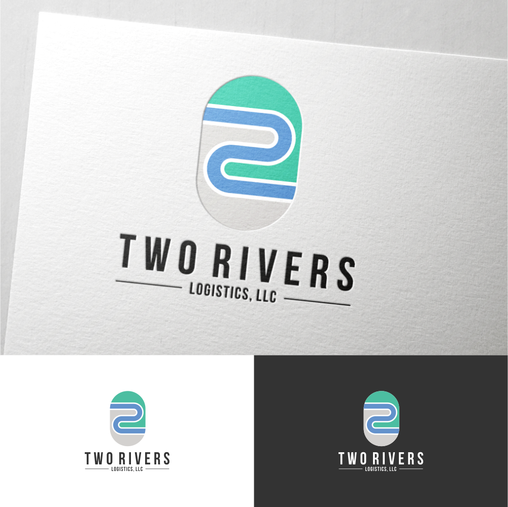 Logo Design by adie soesanto for Two Rivers Logistics, LLC | Design #25260775