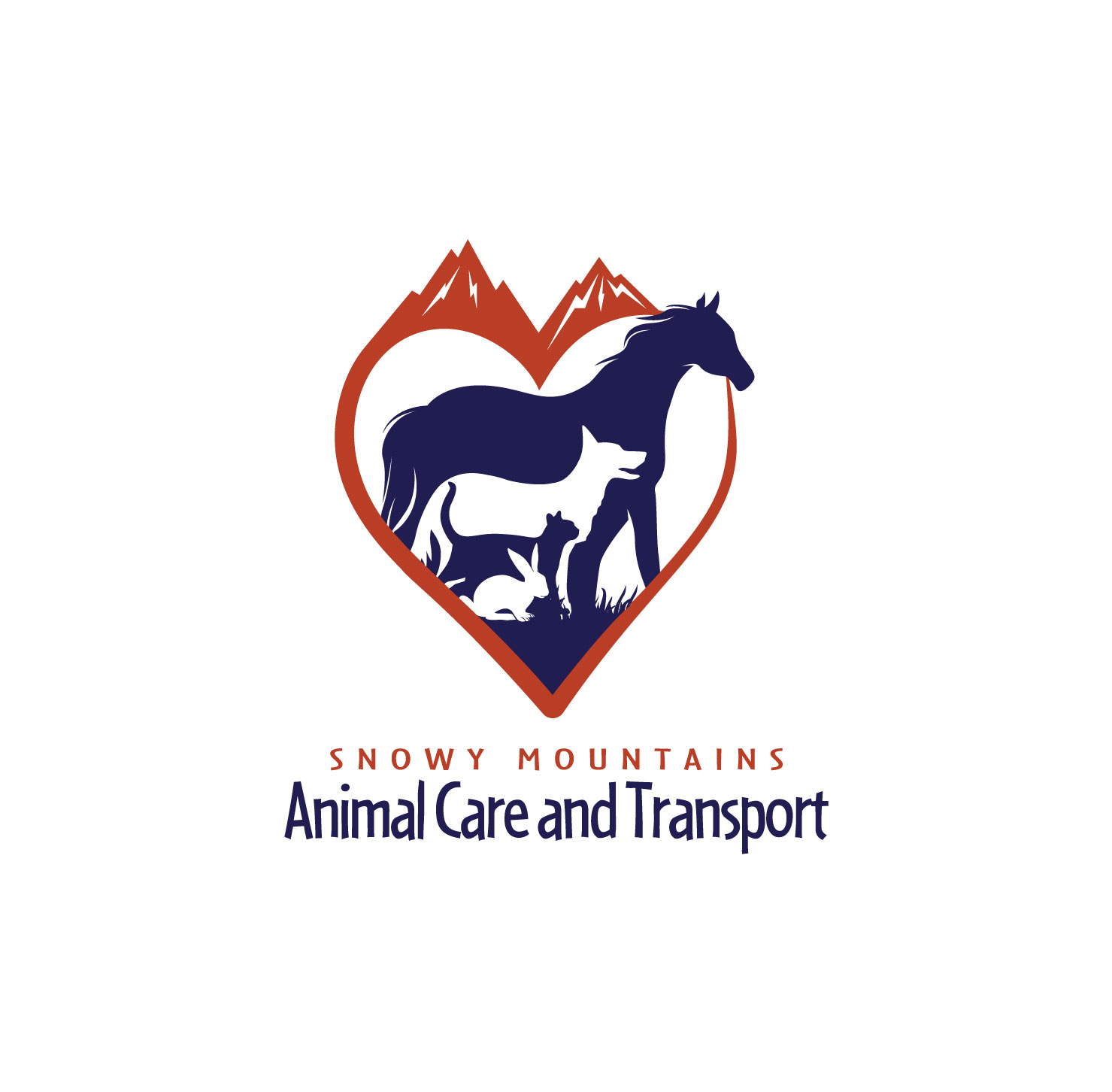 Logo-Design von Mosa Abo swelem für Snowy Mountains Animal Care and Transport | Design #25398684