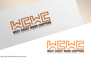 West coast wood chippers Ltd  | Logo Design by Juli creation