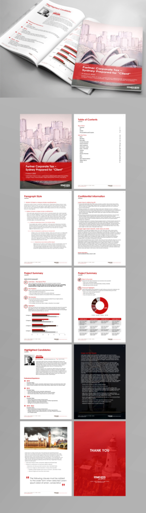 Word Template Design by visiondesignart for this project | Design #25341096