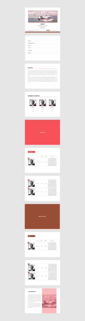Word Template Design by Gaurav P