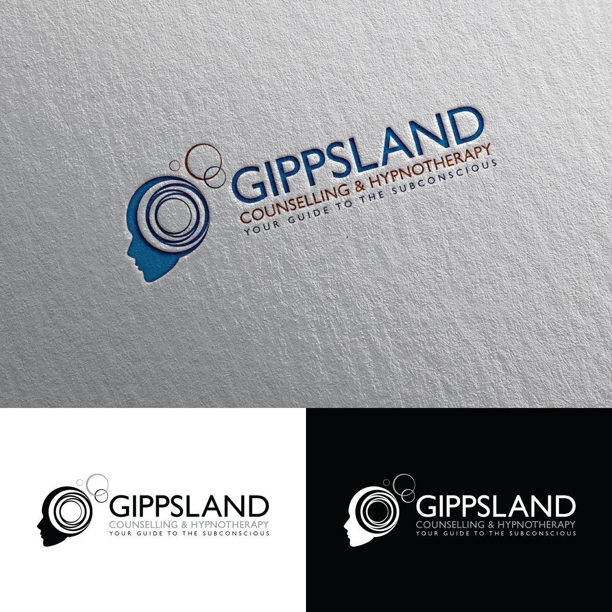 Logo Design by Rii for Gippsland Counselling & Hypnotherapy | Design #25263097