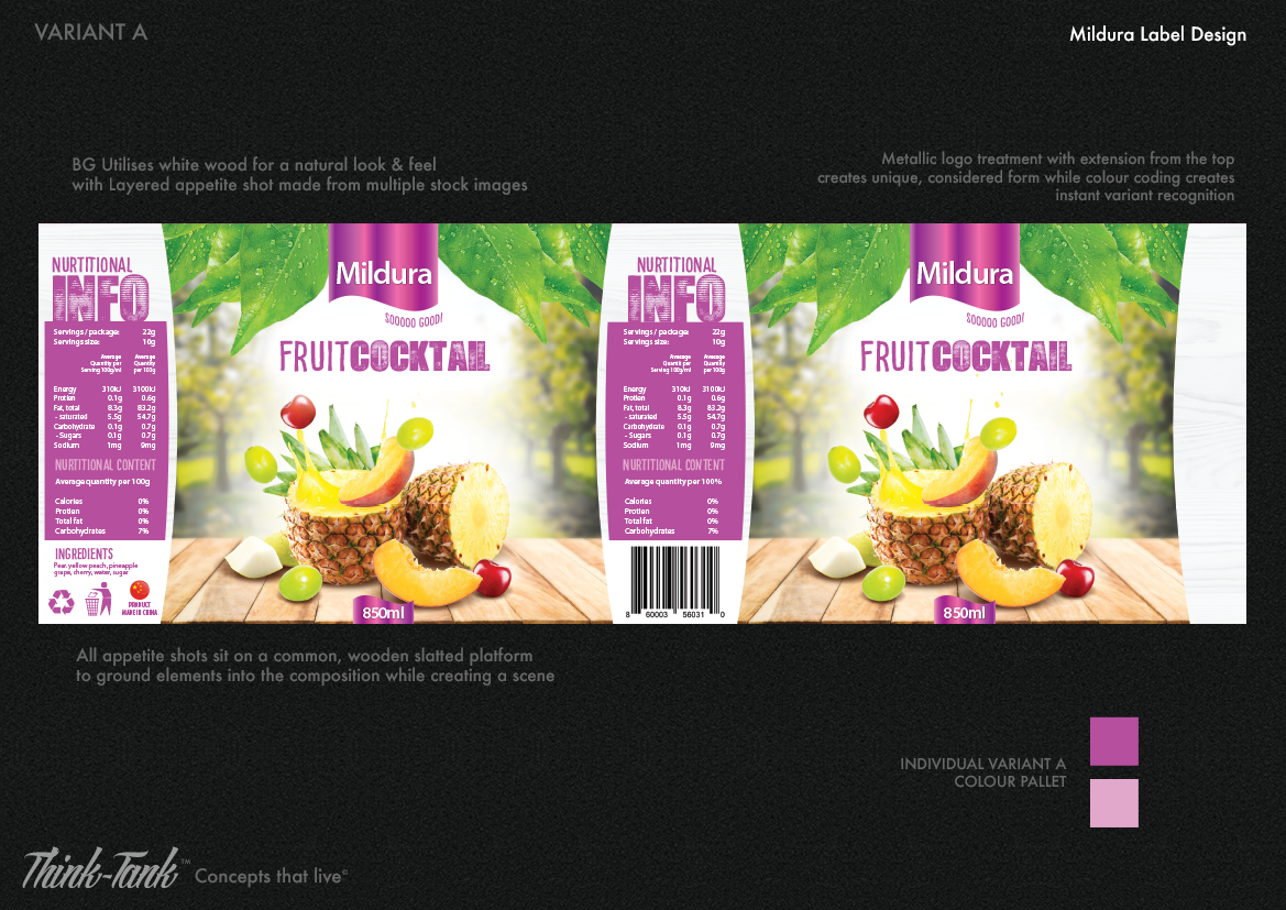 Etikett-Design von The Think Tank für All & Sundry PTY LTD | Design #25363201