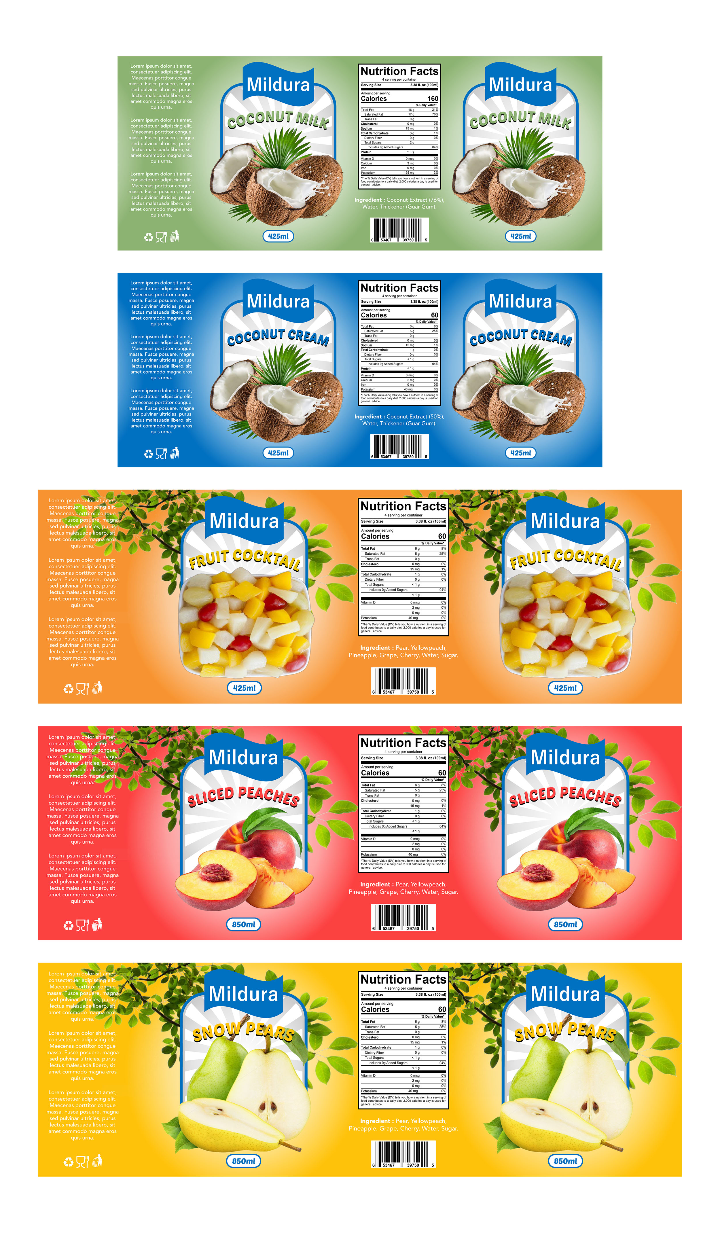Diseño de Etiqueta por RenCan para All & Sundry PTY LTD | Diseño #25318241