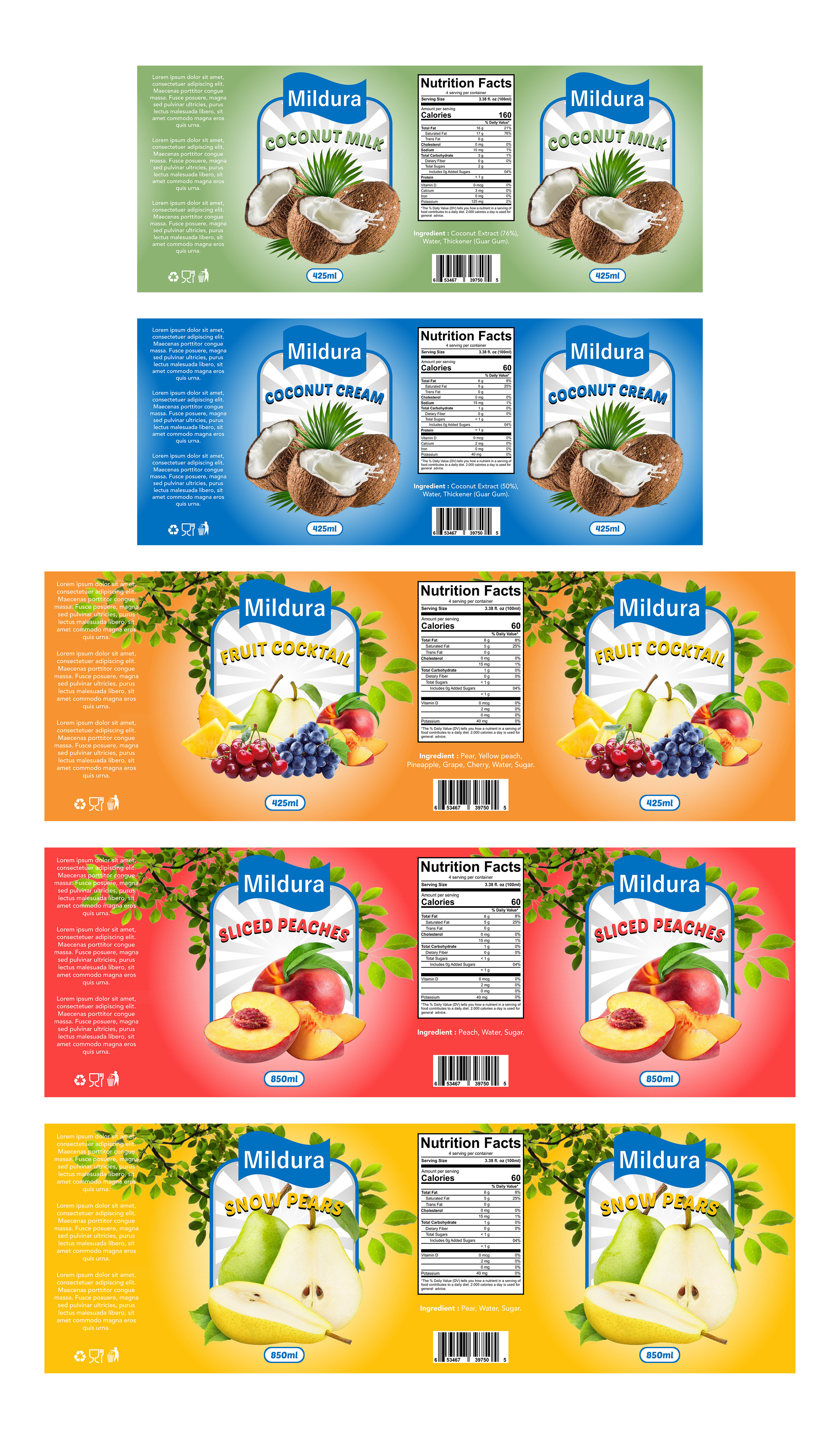 Label Design by RenCan for All & Sundry PTY LTD | Design #25318324