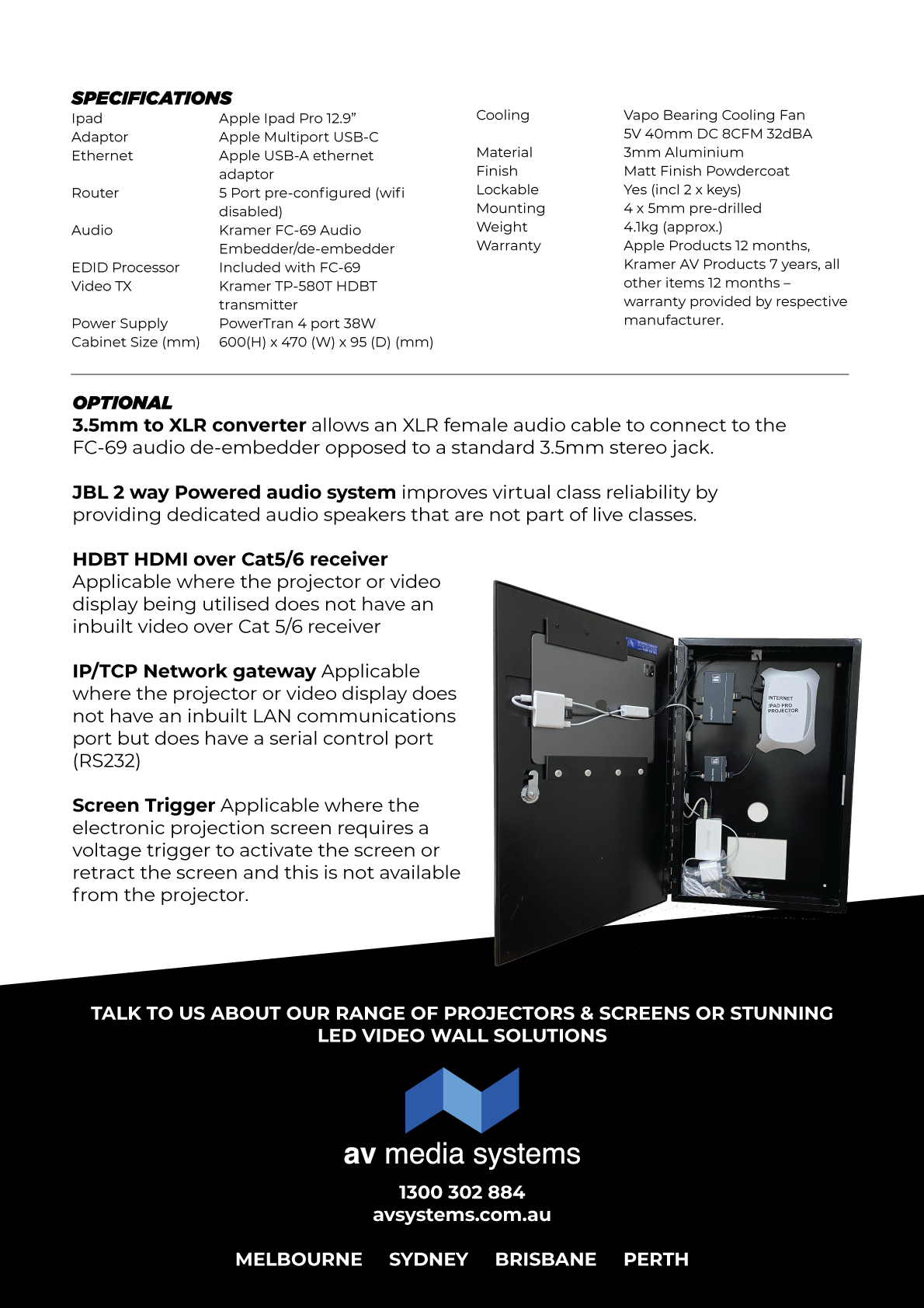 Flyer Design by MADZLAN ENDUT for AV Media Systems | Design #25268795