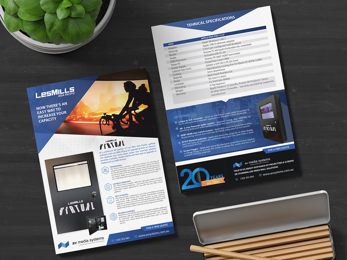 Flyer-Design von alex989 für AV Media Systems | Design #25265018