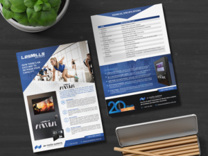 Les Mills Virtual Flyer A4 2pg  | Design de Flyer par alex989