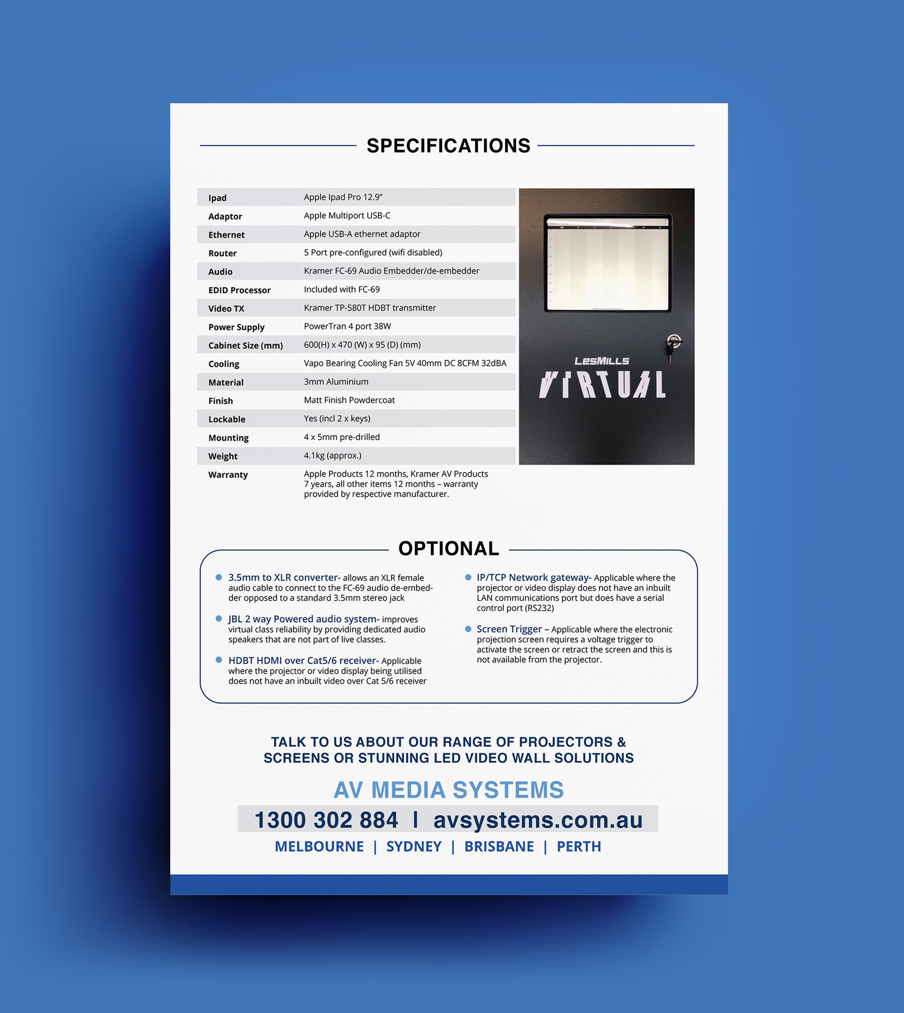 Diseño de Flyer por JK18 para AV Media Systems | Diseño #25267043