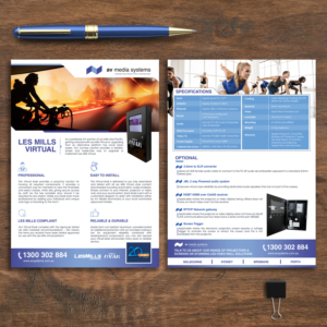 Flyer-Design von aspiremedia für AV Media Systems | Design #25265280