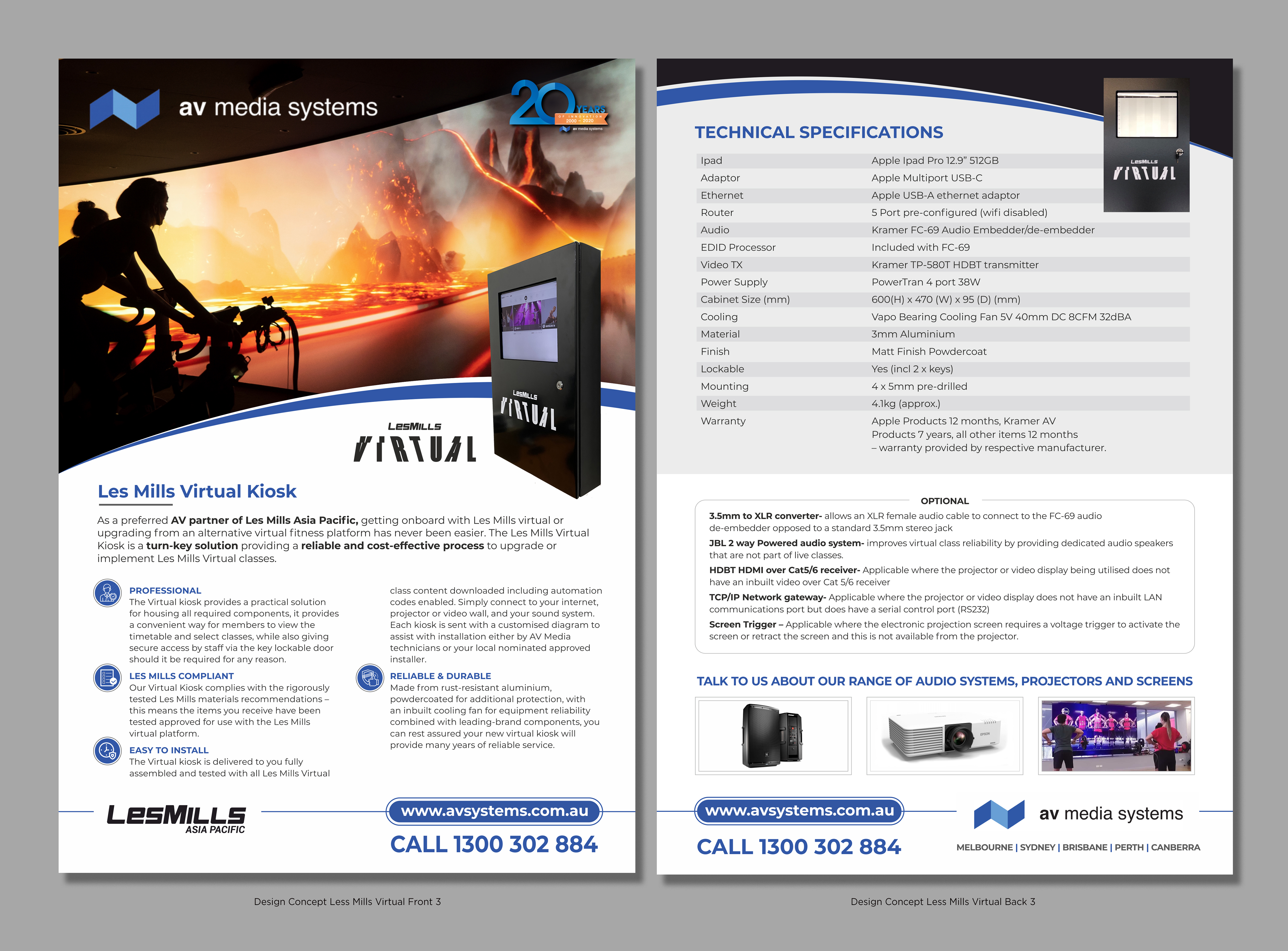 Flyer-Design von D Creative für AV Media Systems | Design #25301140