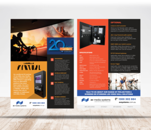 Diseño de Flyer por enamalraj para AV Media Systems | Diseño: #25266784