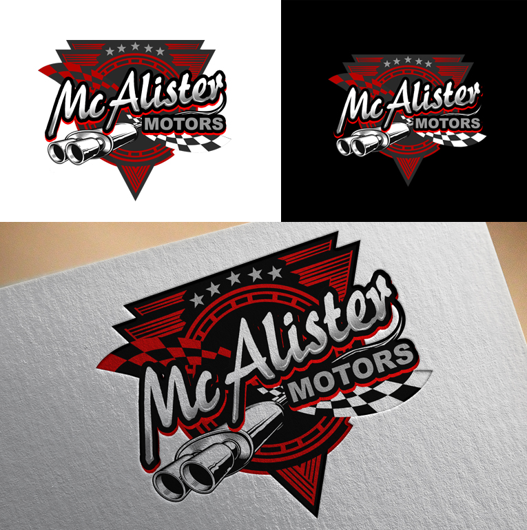 Logo Design by ARtKISTA for McAlister Motors | Design #25266414