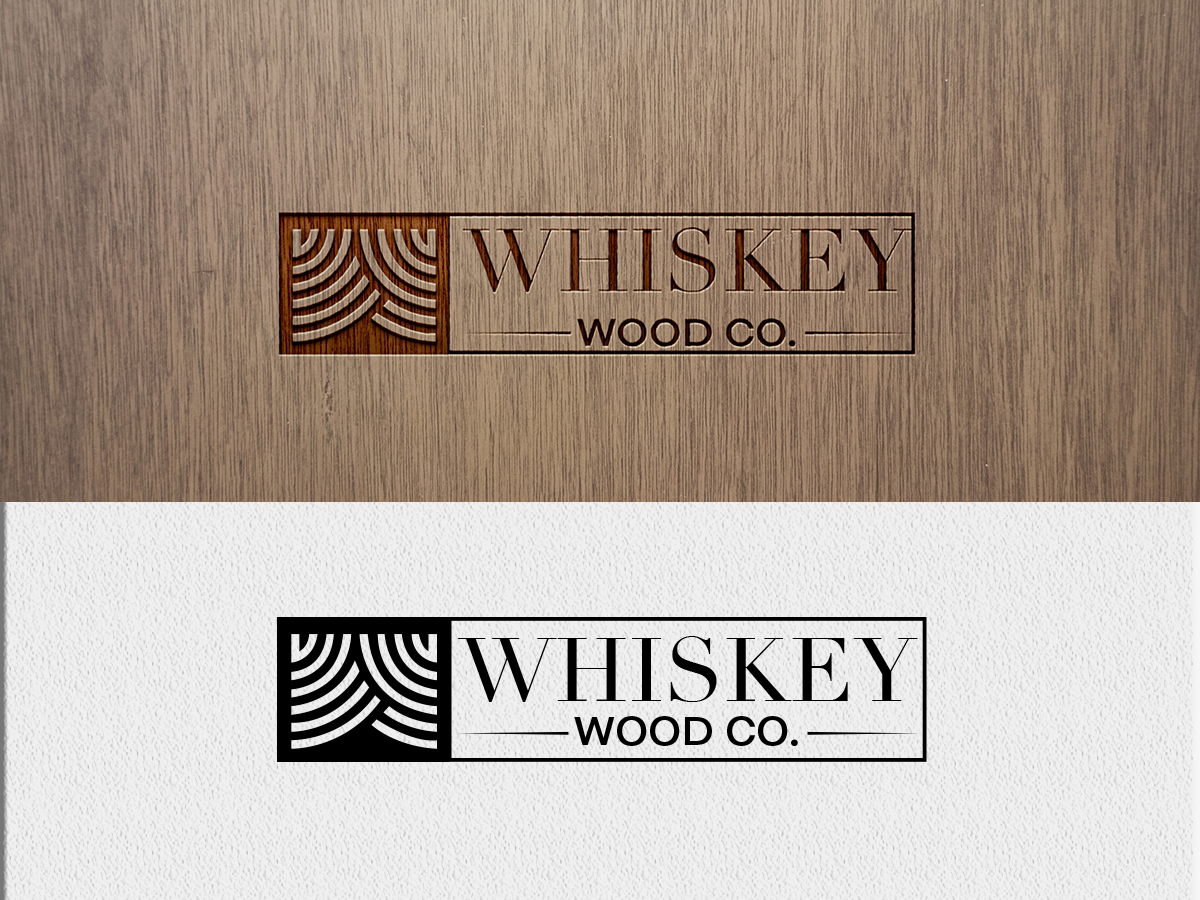 Logo Design by abhome for Whiskey Wood Co. | Design #25313670