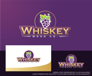 Logo Design by alvinnavarra for Whiskey Wood Co. | Design: #25293877