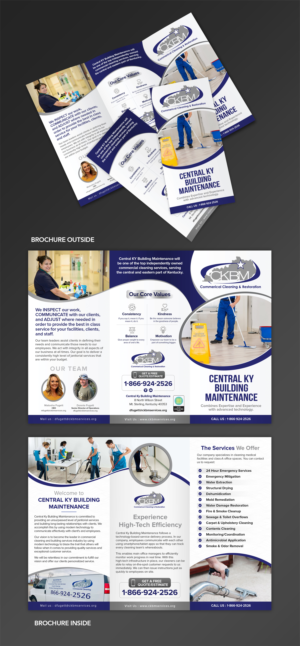 Water Remediation & Restoration Industry | Brochure Design by SAI DESIGNS