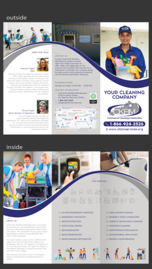 Water Remediation & Restoration Industry | Brochure Design by Emmanuel Creations