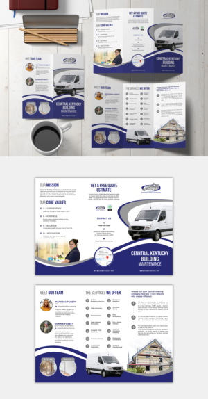 Water Remediation & Restoration Industry | Brochure Design by ZeneFashions