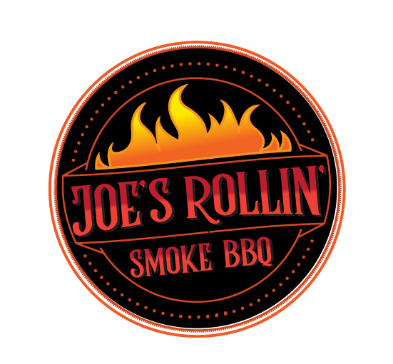 Logo Design by javed.iqbal for Joe's Rollin' Smoke BBQ | Design #25291994