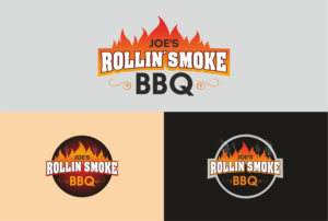 Design de Logo par DesignChhap pour Joe's Rollin' Smoke BBQ | Design : #25277245