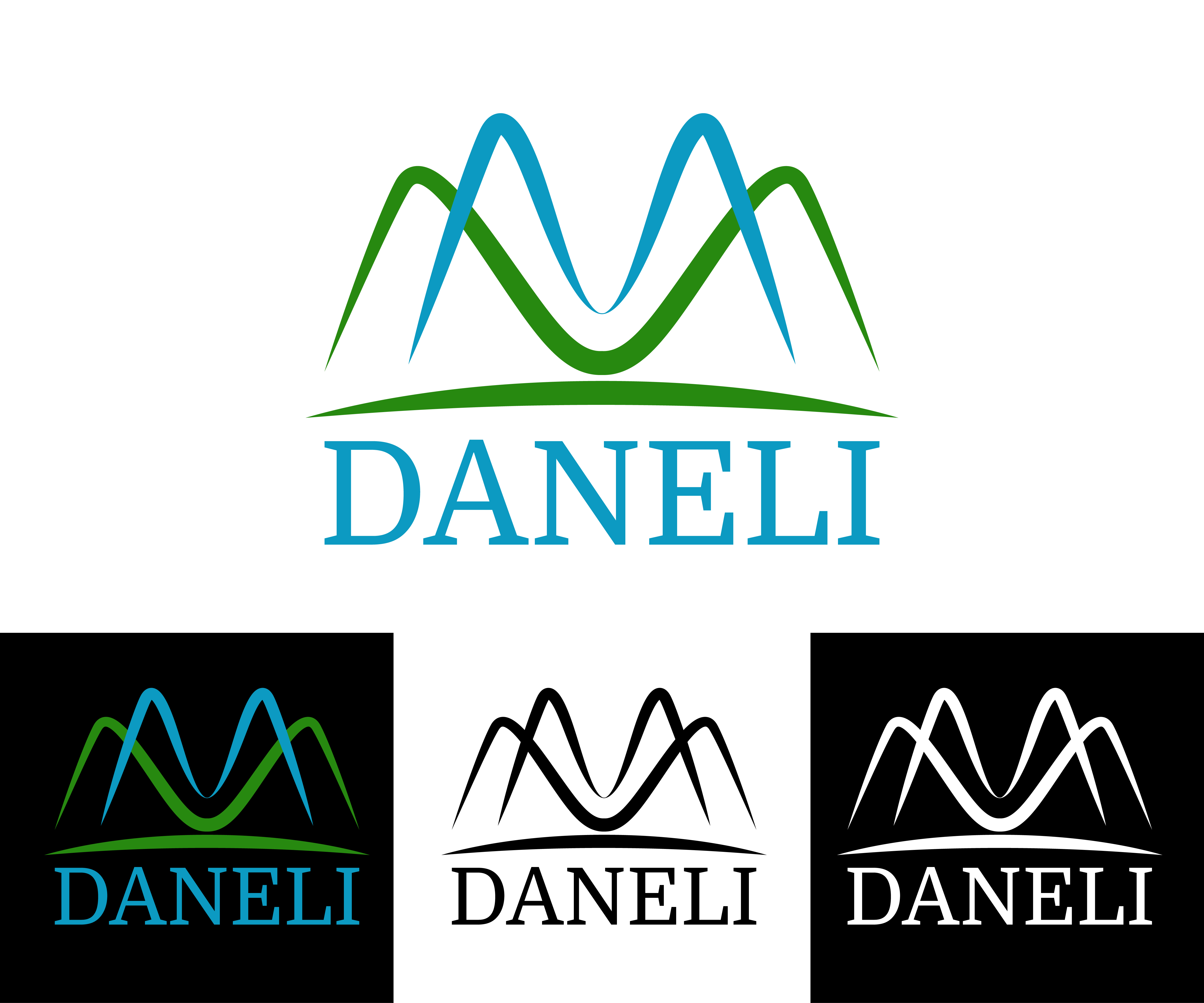 Logo Design by Ganna Garmatiy for Daneli Corp | Design #25309735