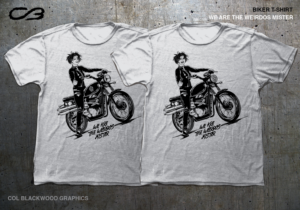 Female owned motorcycle inspired clothing brand  | T-Shirt-Design von Col 3