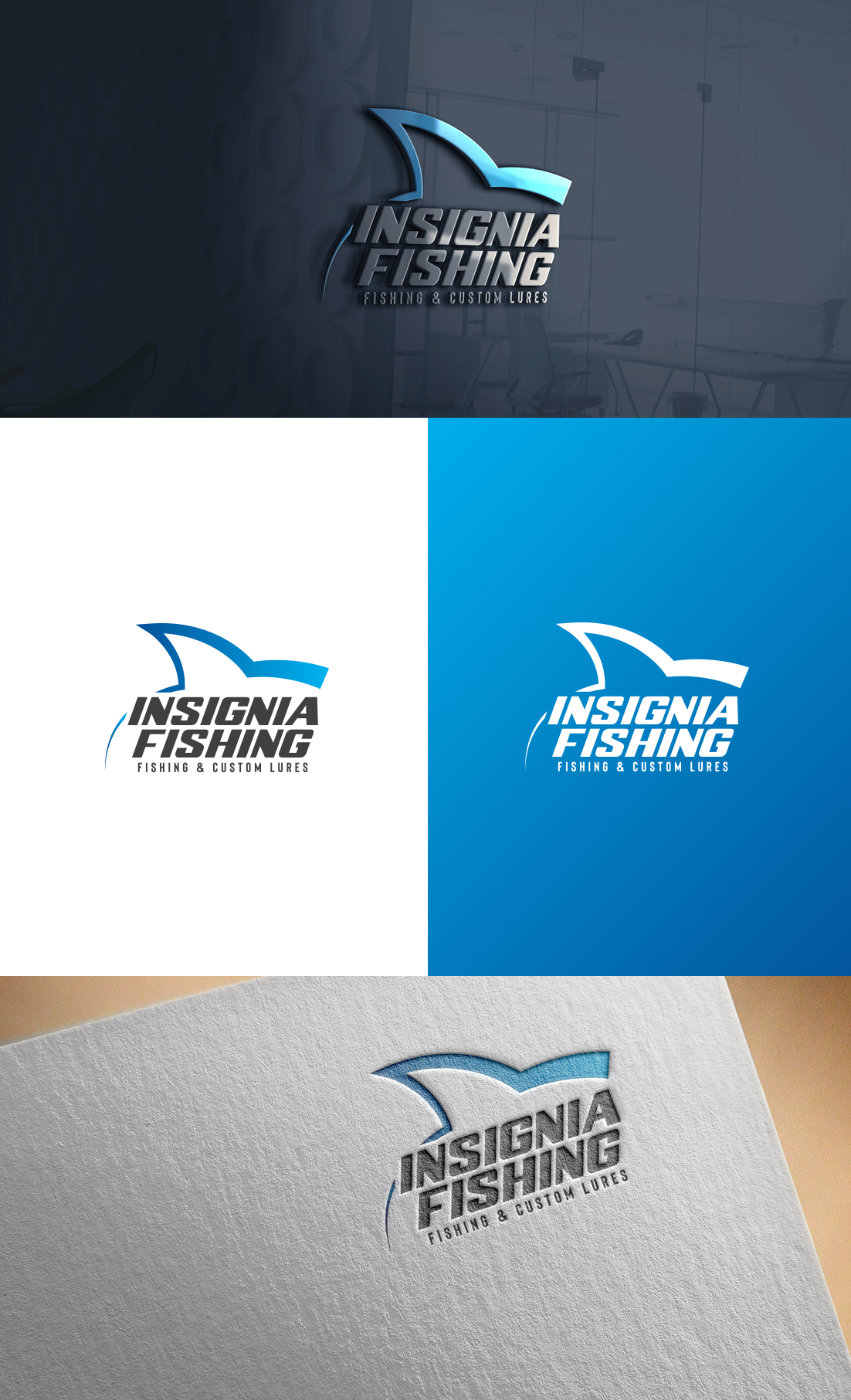 Logo Design by GLDesigns for Insignia Fishing | Design #25273050