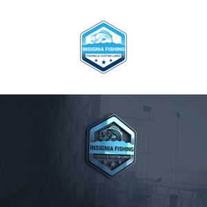 Insignia Fishing - Fishing & Custom Lures | Logo Design by Maxo-Biz
