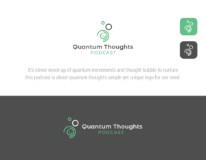 Quantum Thoughts Podcast | Logo Design by nandkumar