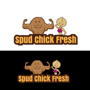 Spud Chick Fresh | Logo Design by creativever