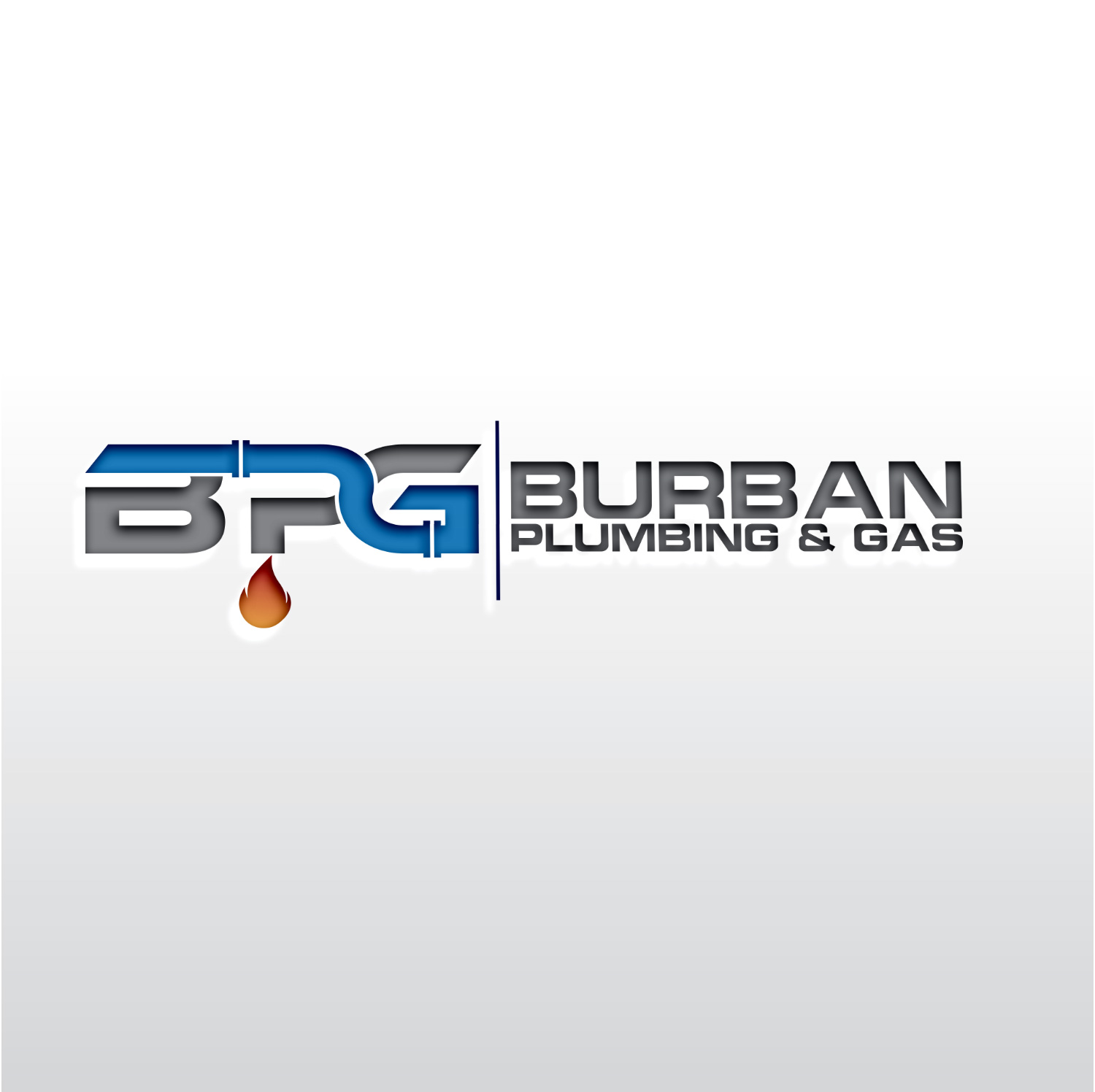 Logo Design by Rosalia.... for Burban Plumbing & Gas | Design #25273753