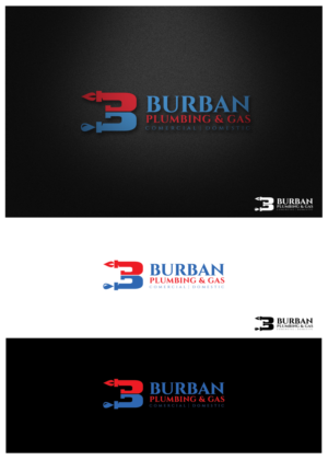 Diseño de Logo por goranvisnjic82 para Burban Plumbing & Gas | Diseño #25272566