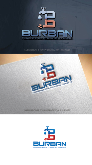 Logo Design by graphicevolution for Burban Plumbing & Gas | Design: #25274966
