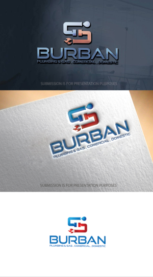 Logo Design by graphicevolution for Burban Plumbing & Gas | Design: #25274967