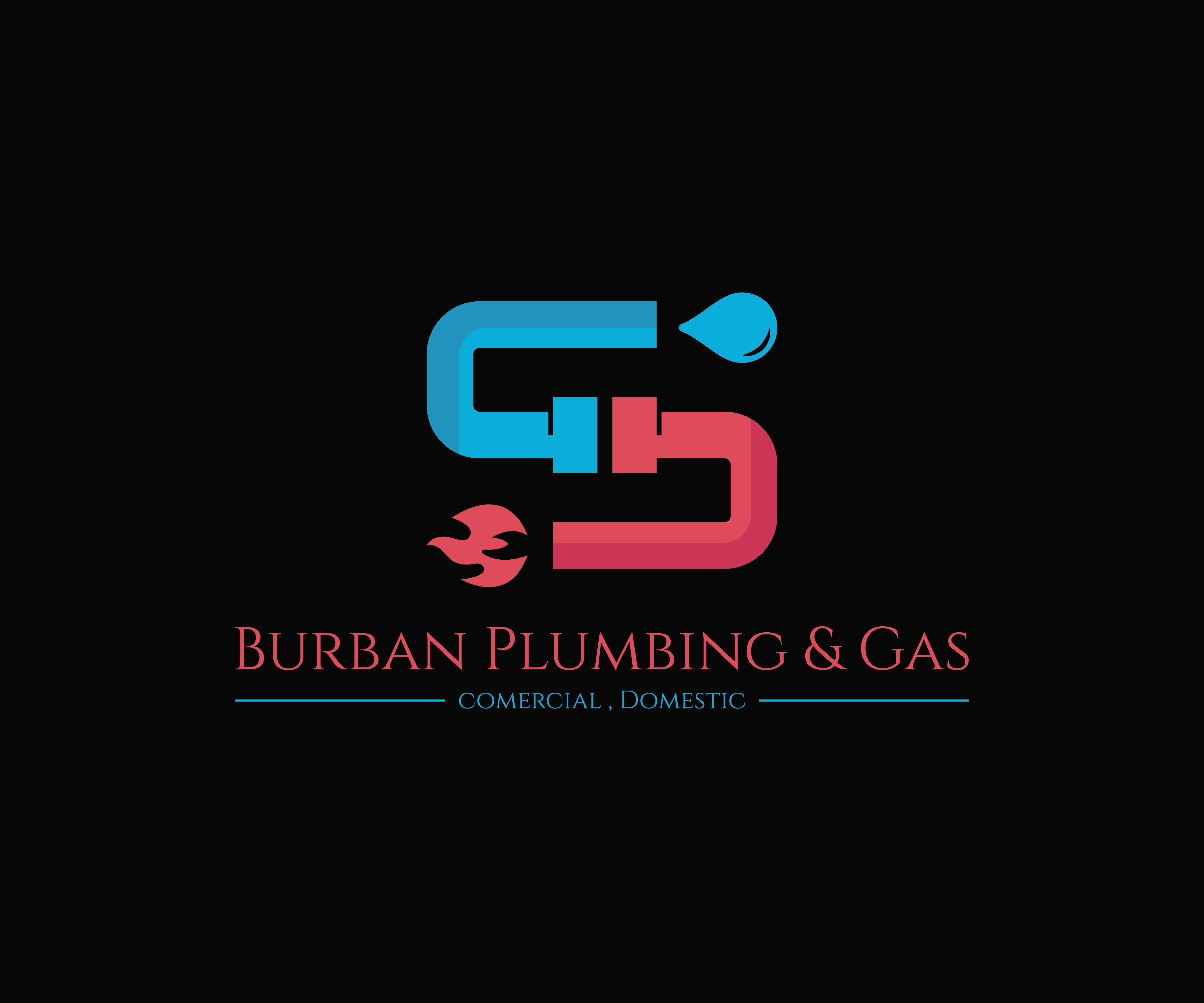 Logo Design by UN for Burban Plumbing & Gas | Design #25272312
