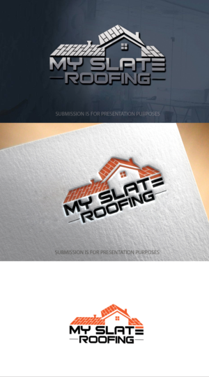MY SLATE ROOFING | Diseño de Logo por graphicevolution